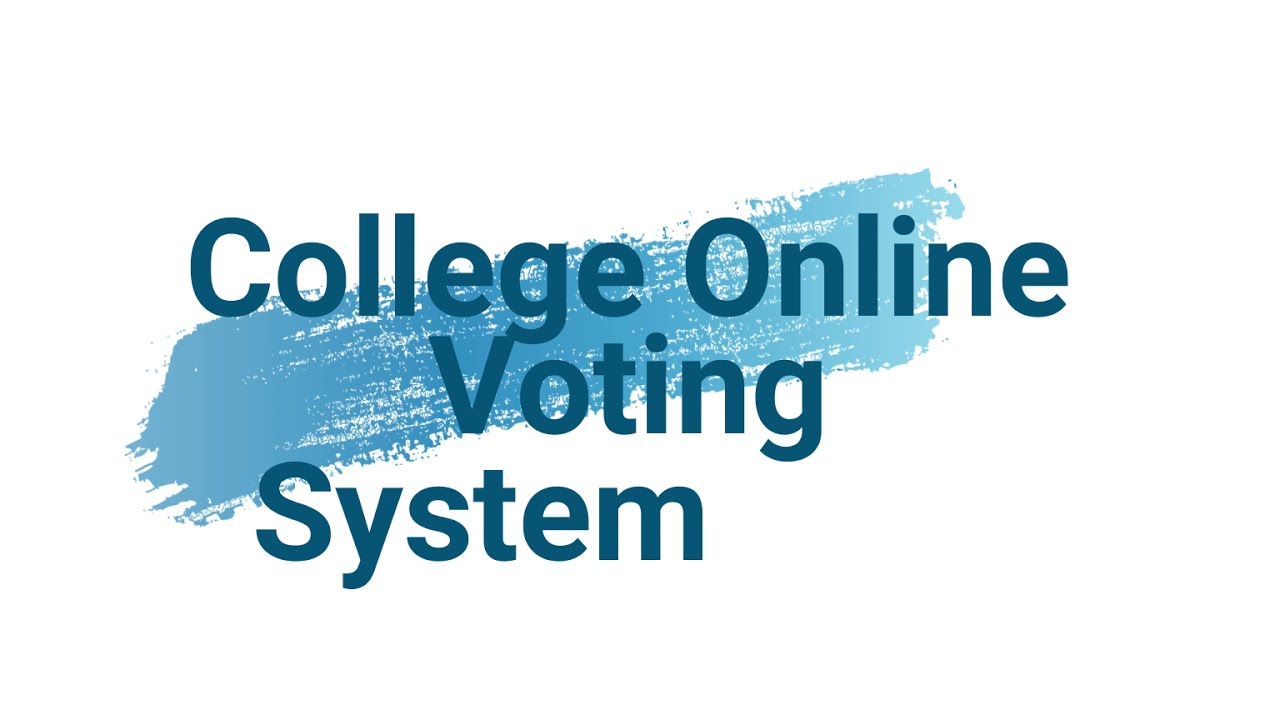 College Online Voting System - BSIT3B