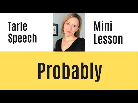 如何發音PROBABLY - #SHORTS - Quick American English Pronunciation Lesson (How to pronounce PROBABLY - #SHORTS - Quick American English Pronunciation Lesson)