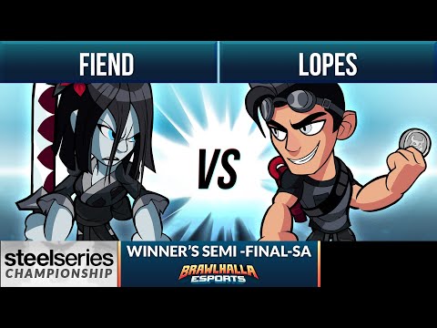 Fiend vs Lopes - Winner's Semi Final - Steelseries Championship 2020 - 1v1 SA