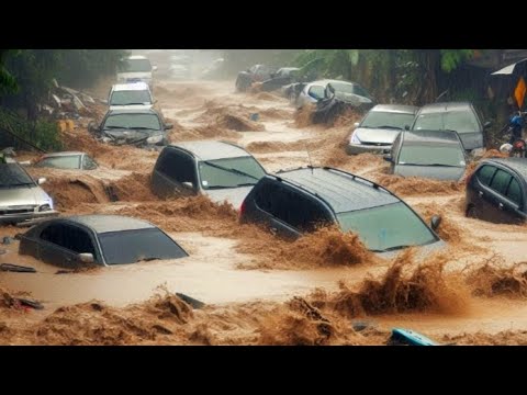 Argentina chaos today..!! Catastrophic flooding devastates Santa Rosa in La Pampa