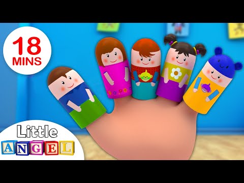Finger Family +More Kids Songs and Nursery Rhymes by Little Angel