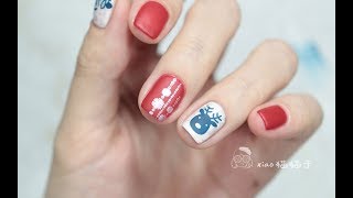 【xiao猫猫子】圣诞月主题美甲 第一期