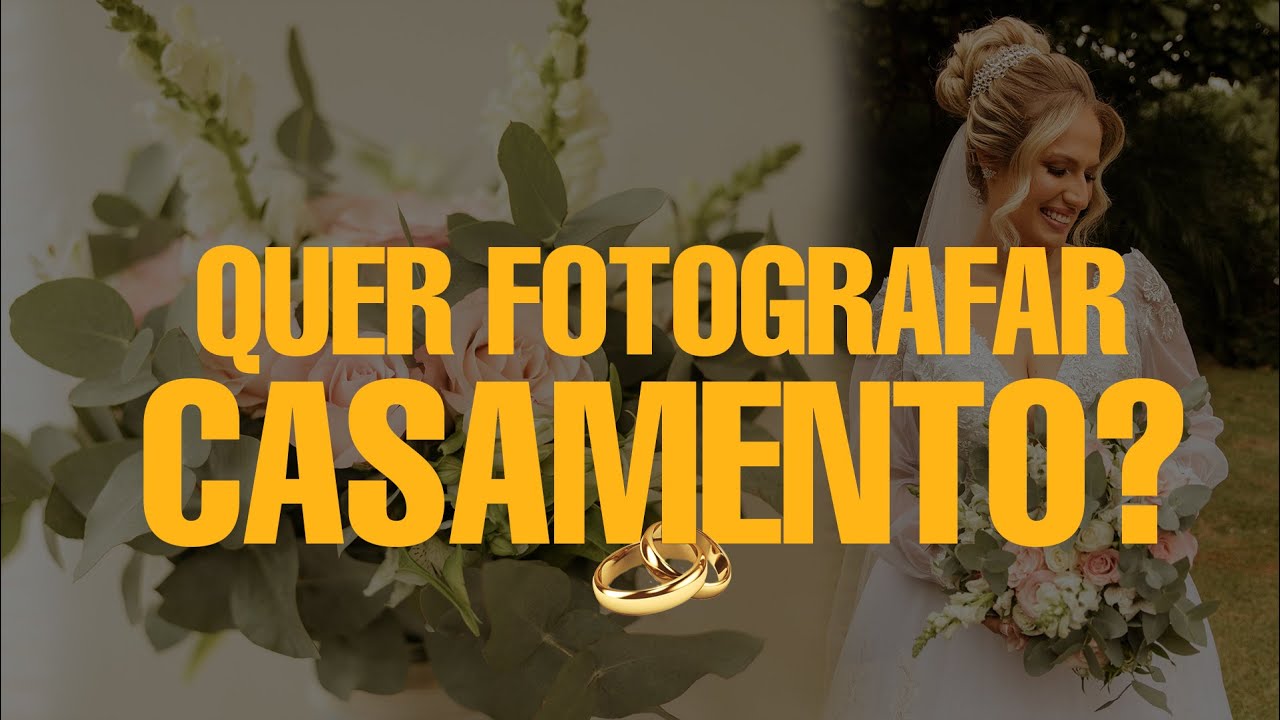 Como fotografar um casamento inteiro na prática!