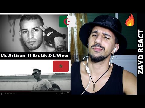Mc Artisan  ft Exotik & L'Wew - Bendo #REACTION 🔥 🇩🇿🇲🇦 قوة