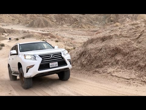 Lexus GX 460 Off Road - Climbing Hills in Borrego Springs