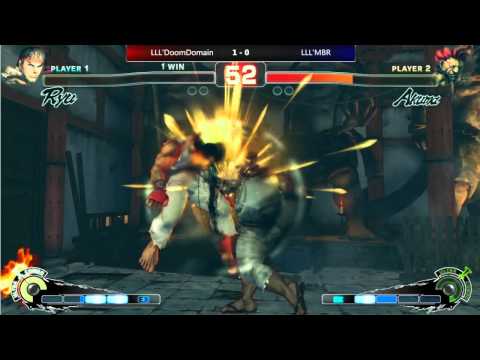 RSD The Fighting LLL'DoomDomain (Ryu) vs LLL'MBR (Akuma) sf4 bracket