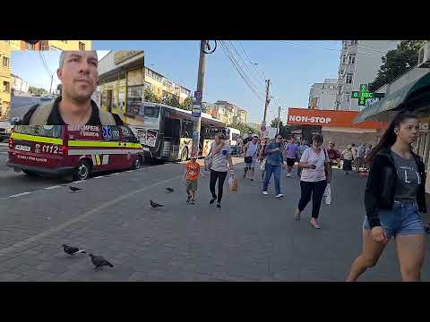 Va prezint traseul meu spre munca, mers pe jos la Aeroport Bacau !!