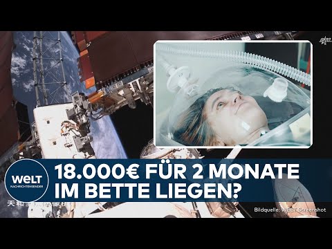 Video Thumbnail: RAUMFAHRT: Zwei Monate im Bett liegen! Deutsches Raumfahrtzentrum sucht Freiwillige!