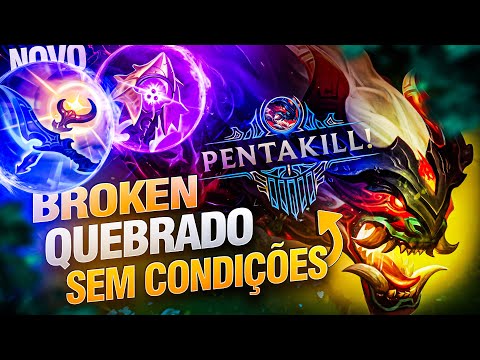 Por que eu Parei de Jogar com Isso? Cho'Gath Jungle TÁ FORTE DEMAIS