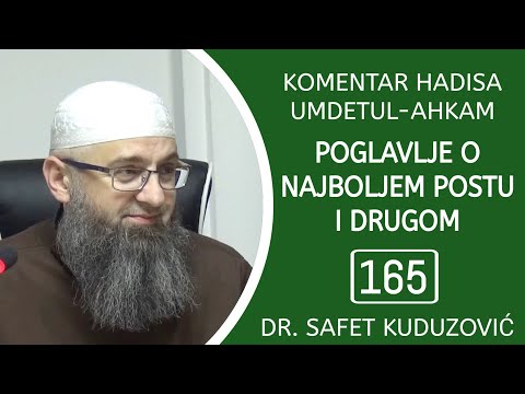 165. UMDETUL-AHKAM - Najvrijedniji post i najbolji vid noćnog namaza, Post tri dana svakog mjeseca