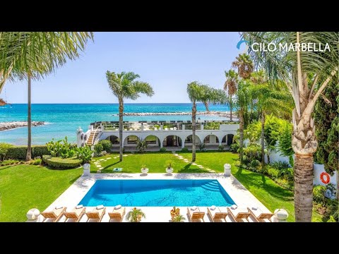 Villa Picasso, Luxury Beachfront Mansion to Rent in Puerto Banus, Marbella, Spain