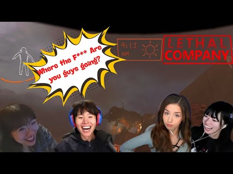 Toast Malding & Funny Lethal Company Moments with Lilypichu Pokimane Sykkuno iGumDrop Aria & Myth