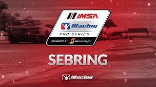 IMSA iRacing Pro Series presented by SimCraft | Round 1 at Sebring International Raceway