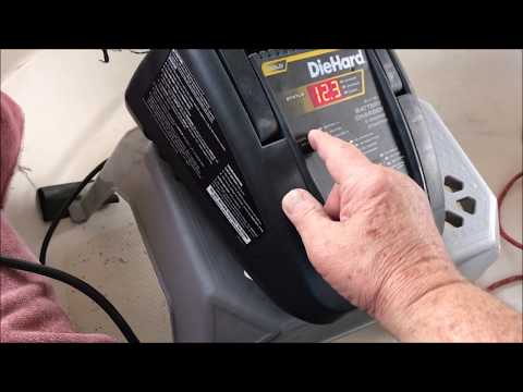 Diehard Gold Battery Charger and Engine Starter -  Not Charging - March 2019