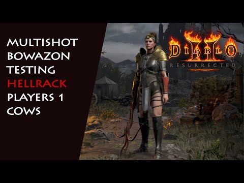 Physical Bowazon Series: Hellrack, P1 Cows - Diablo 2 Resurrected