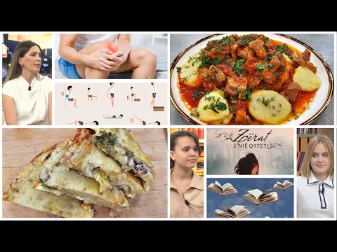 Rreze Dielli - Emisioni 23 Prill 2024, Receta/ Dita Botërore e Librit / Dhimbjet e gjurit, ushtrime