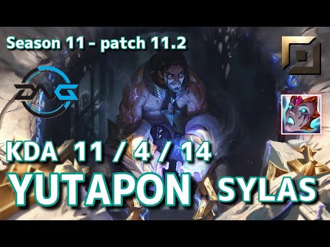 【日本サーバー/Duo Ceros】DFM Yutapon サイラス(Sylas) VS マルファイト(Malphite) TOP - Patch11.2 JP Ranked【LoL】