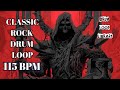 115 BPM Rock Drum Backing Track | Punchy Alternative Rhythm
