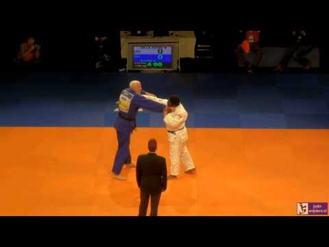Judo 2014 Dutch Championships: de la Croes (MN) - Koppe (NH) [+100kg] semi-final