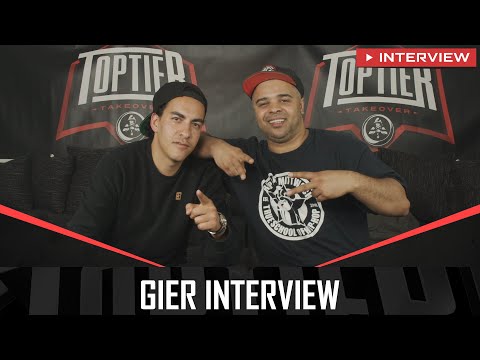 GIER Interview über BATTLES gegen KOOL SAVAS & KAY ONE, MC BOGY, ALPHA ROYALE - TopTier Takeover