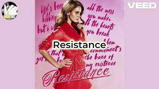 Lana Del Rey - Resistance [karaoke]