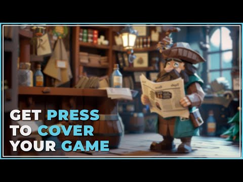 Getting press to cover your game is easy, actually