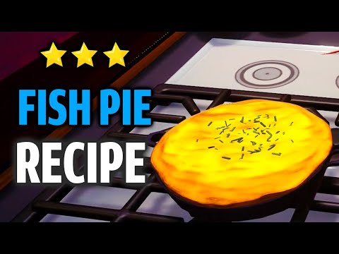 Fish Pie Recipe - Disney Dreamlight Valley (⭐⭐⭐Meal)
