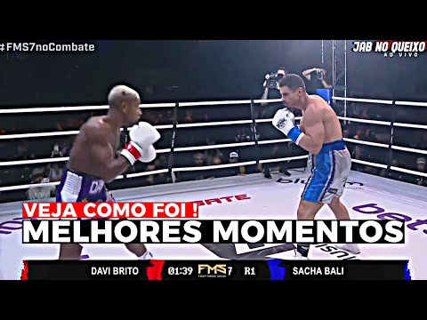 Davi Brito vs Sacha Bali - VEJA COMO FOI!