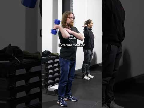 One of the best shoulder mobility drills you can add and progressively load! #shouldermobility