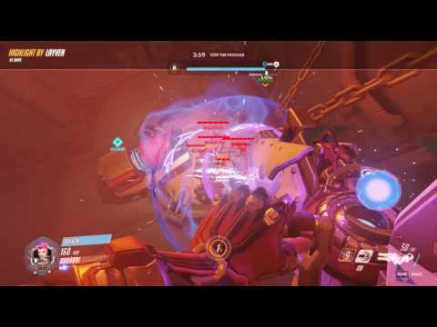 Zarya ult 3. - 4 man fire strike (Sextuple)
