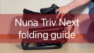 Nuna Triv Next: Comprehensive Folding Guide