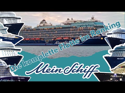 Alle Mein Schiff Kreuzfahrtschiffe im Ranking - Welches gefällt dir am Besten?