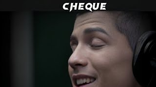 Cheque song cover by Cristiano Ronaldo | Cristiano Ronaldo singing |