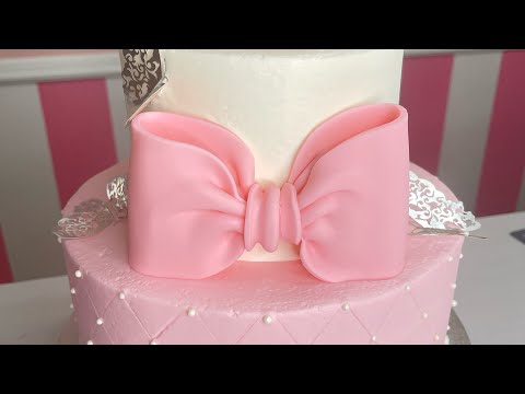 FONDANT BOW🎀. THIS IS HOW I MAKE THEM