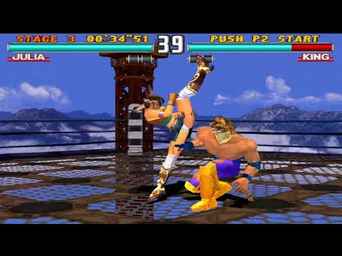 Tekken 3 Julia with Hwoarang Moves Arcade
