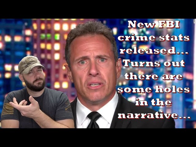 New FBI Crime statistics released… Turns out it might not be the “Gun’s fault”…