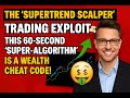 The Supertrend Scalper Trading Strategy The 60 Second Momentum Market Structure Methodology