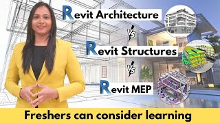 REVIT ( Architecture ) + REVIT ( Structures ) + REVIT ( MEP ) - Fresher Civil Engineers can Learn.