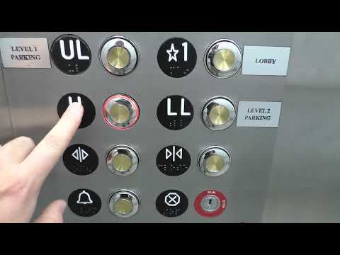 Quirky Elevators at the Best Western, Monterey CA