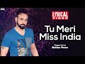 Tu Meri Miss India | Babbu Maan | Lyrical Video | Popular Punjabi Romantic Song
