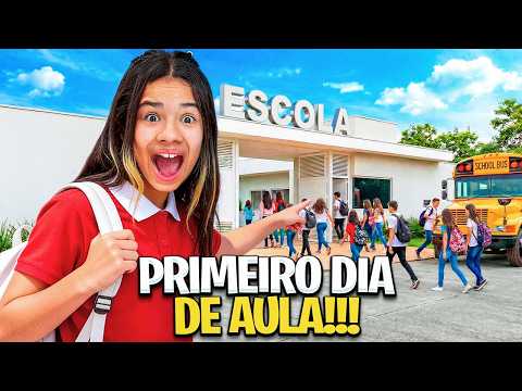 ROTINA DO MEU PRIMEIRO DIA DE AULA DE 2026!