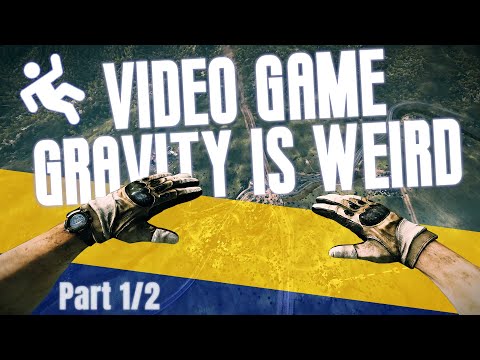 Is "Realistic" Video Game Gravity Accurate? (Testing 15 Different Games)