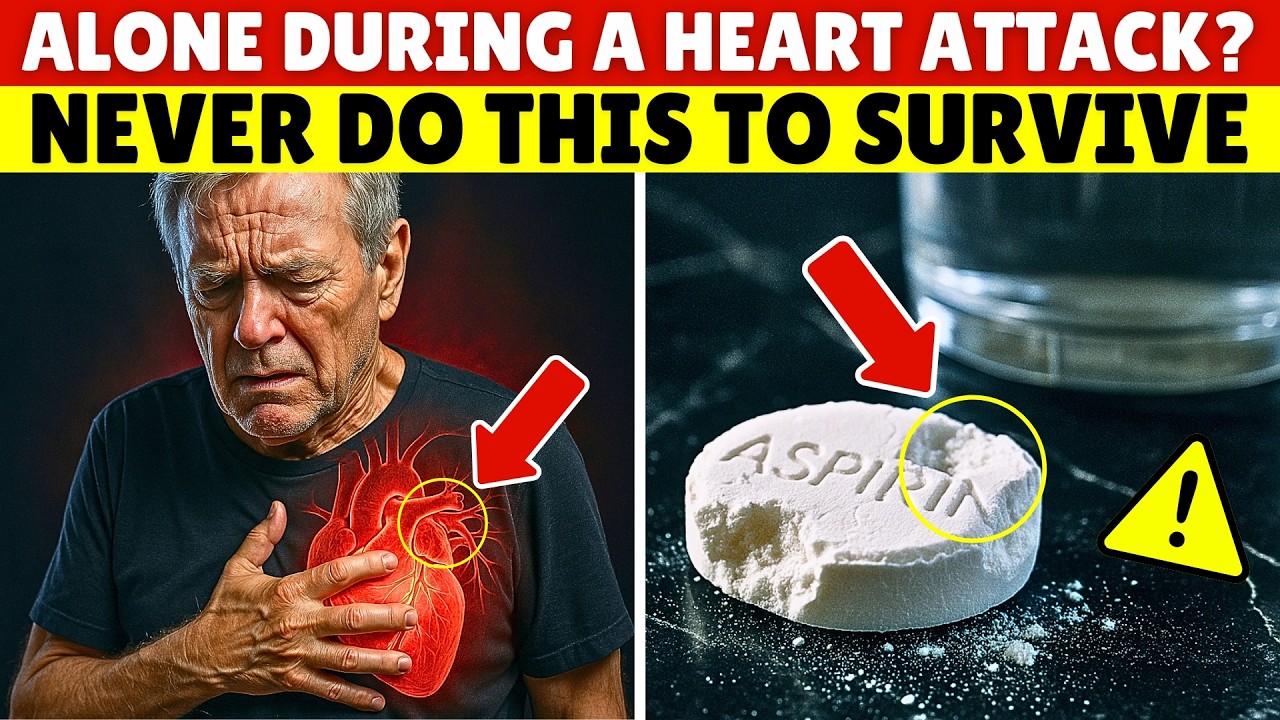 How to Survive a Heart Attack Alone After 60 - 7 Life Saving Tips Every Senior Must Know!