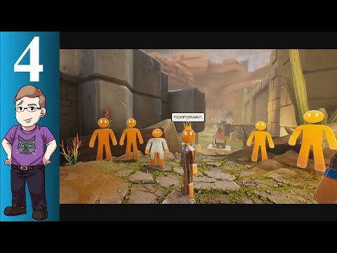 Let's Play Supraland: Crash (Blind) Part 4 - Getting Into Orangeburg and Learning How to Teleport!