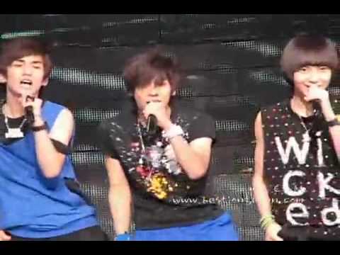 [Fancam]080704 Music Bank Rehearsal Replay JONGHYUN