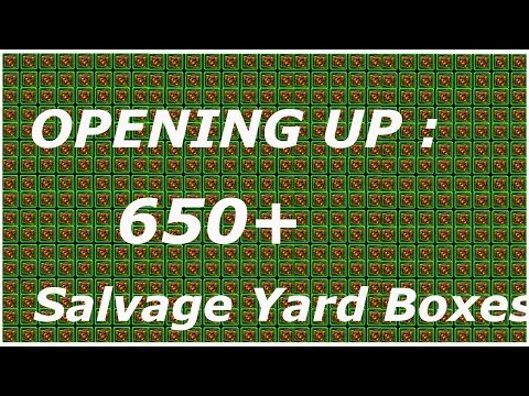 WoW 6.2.2: Opening up 650+  "Big Crate Of Salvage" Bonus video WoD Gold Farming Guides