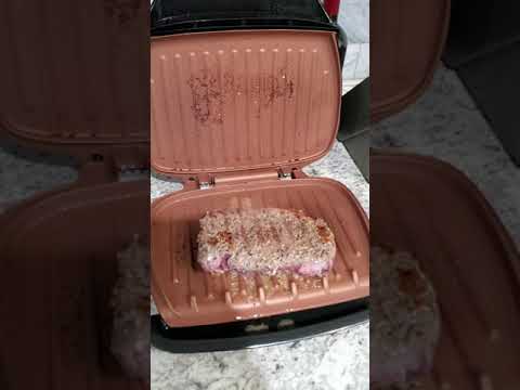 How to cook a steak indoors on the George Foreman Grill