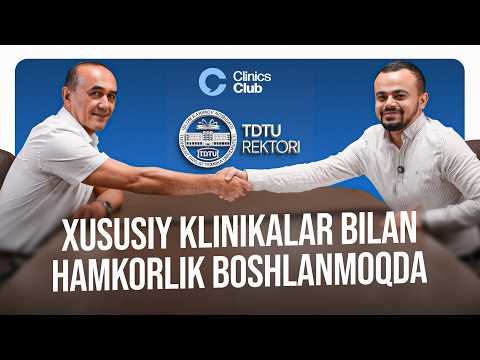 TDTU rektori bilan ochiq suhbat: Tibbiyotda kadrlar, ta’lim va kelajak qanday bo‘ladi? video podkasti