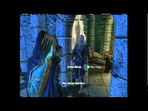 Skyrim: Female Elf Walkthrough Part 187 *College of Winterhold Main Quests*
