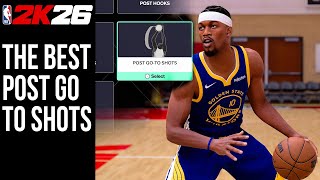 The Best Post Go To Shots to use in NBA2K26